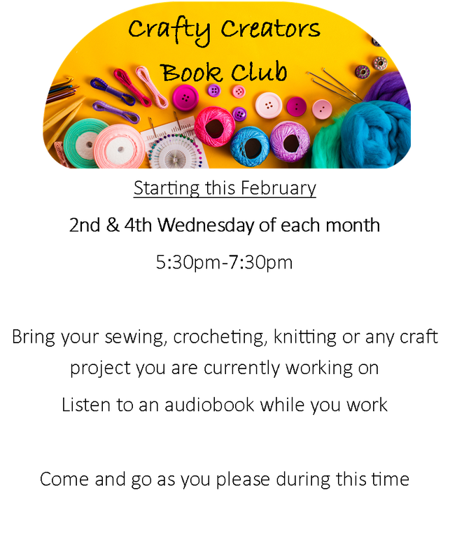 Crafty Creators Book Club