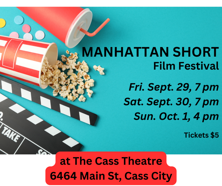 Manhattan Short Film Festival (offsite) — Rawson Memorial Library