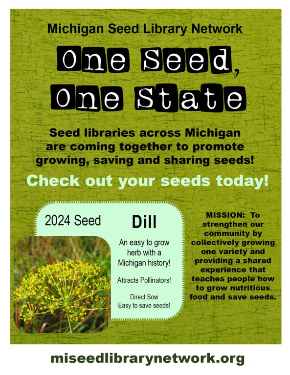 One seed one state flyer