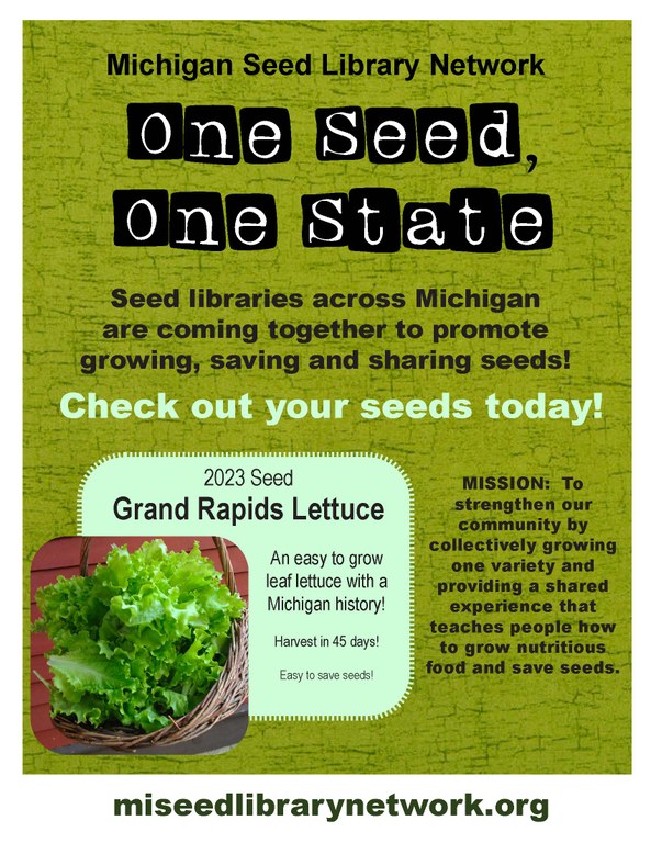 One seed one state flyer