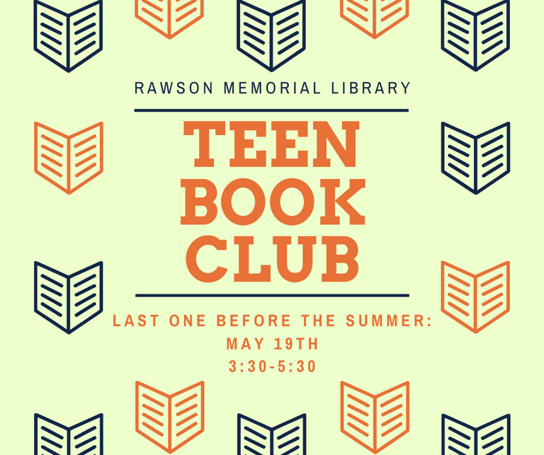 Teen Book Club graphic